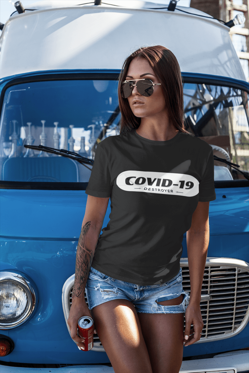 Covid 19 Destroyer T-Shirt | Survivor Gear